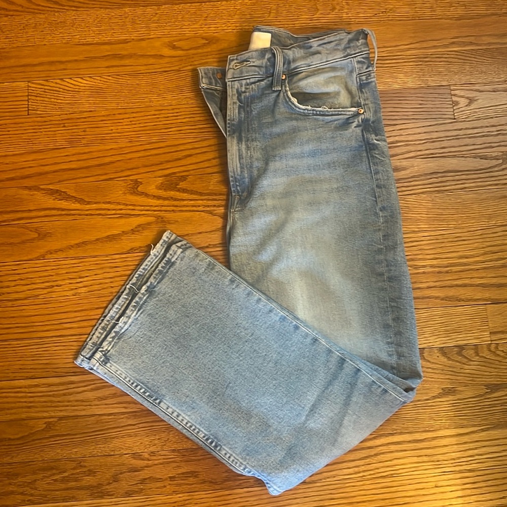 Mother Scooter Ankle Denim Jeans